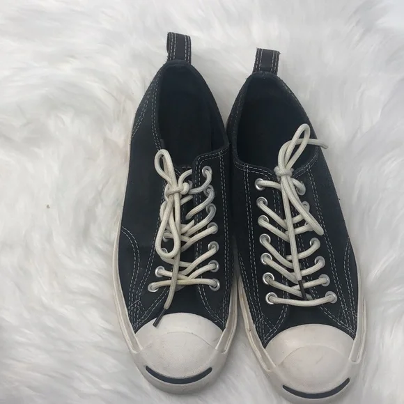 Converse X Jack Purcell Suede Shoes Sneakers Size Men (8) Women (9.5)